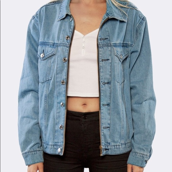 DTLA Oversized Jean Jacket - Picture 3 of 7